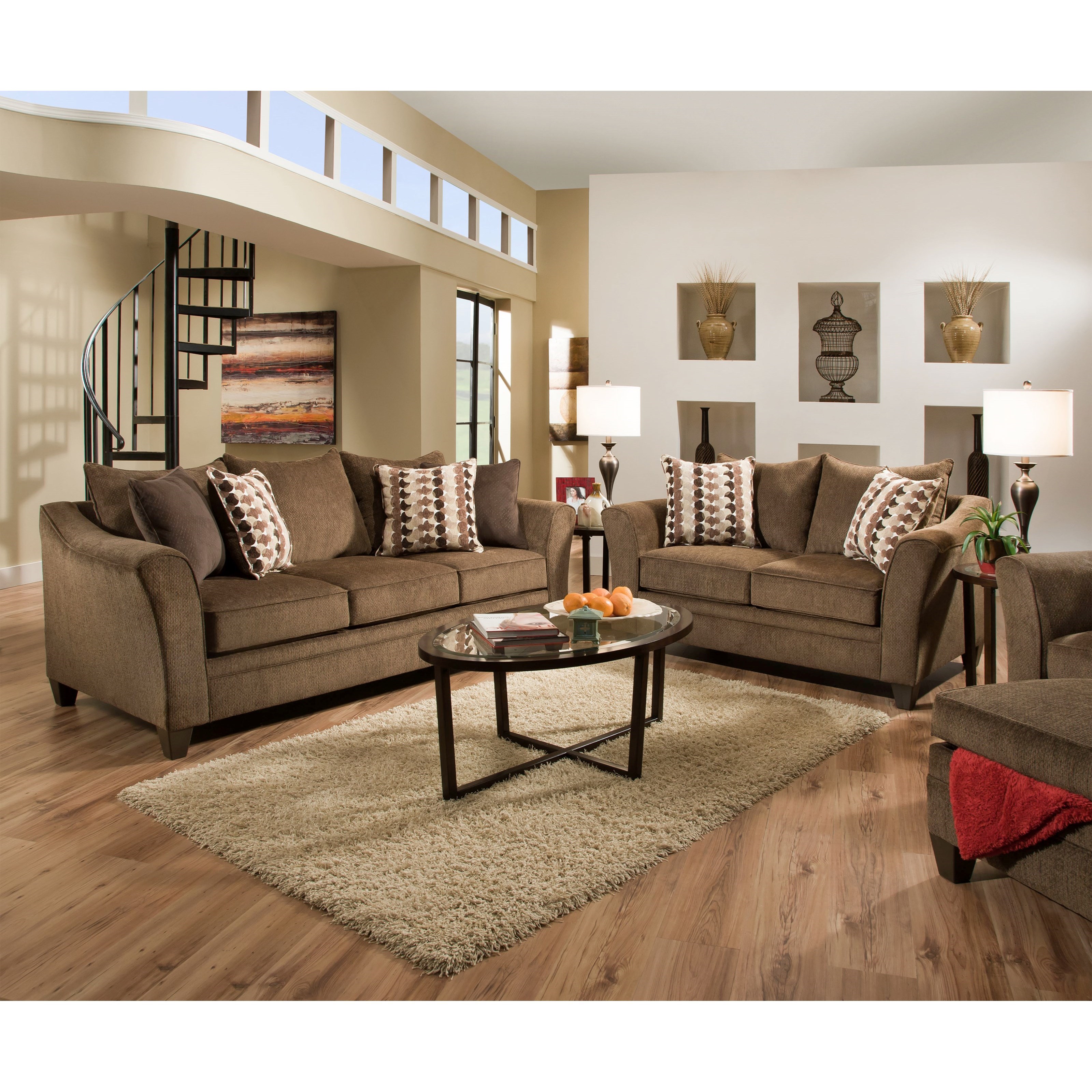 United Furniture Industries 6485 Living Room Group Miskelly Furniture